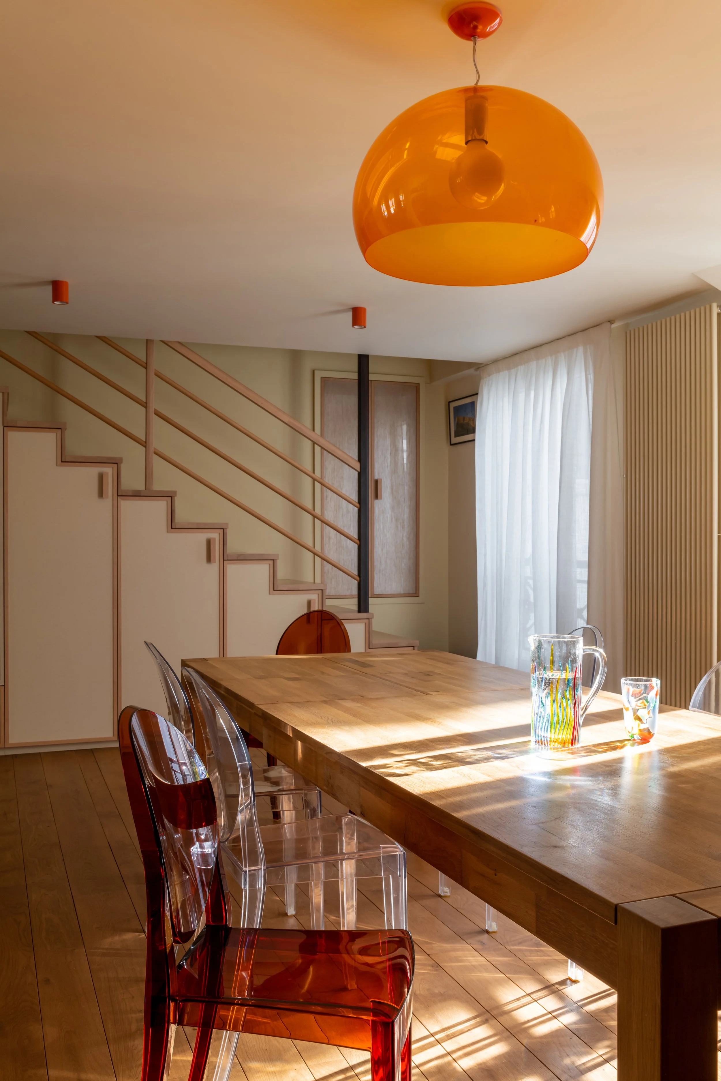 Projet Bonne Nouvelle, Paris — rénovation de duplex 160 m², architecte d'intérieur Paris — Studio Emsé