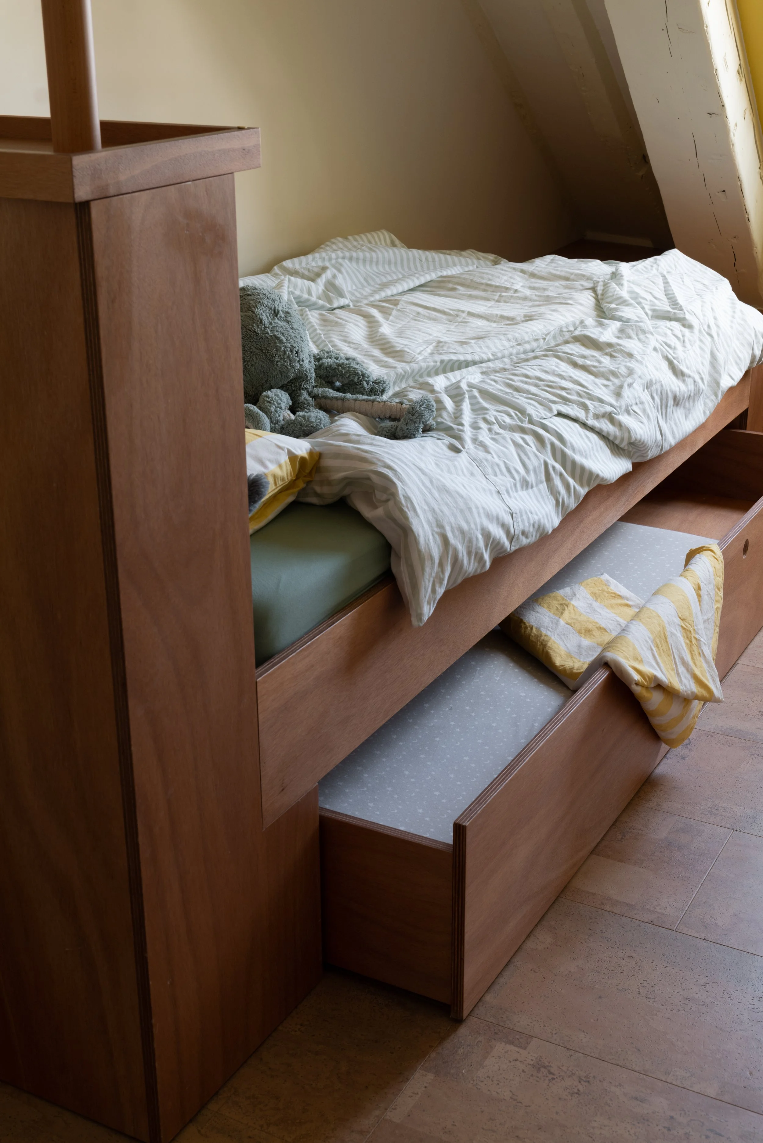 Espace de jeu enfants — rénovation duplex 160 m² Bonne Nouvelle Paris, architecte d'intérieur Studio Emsé