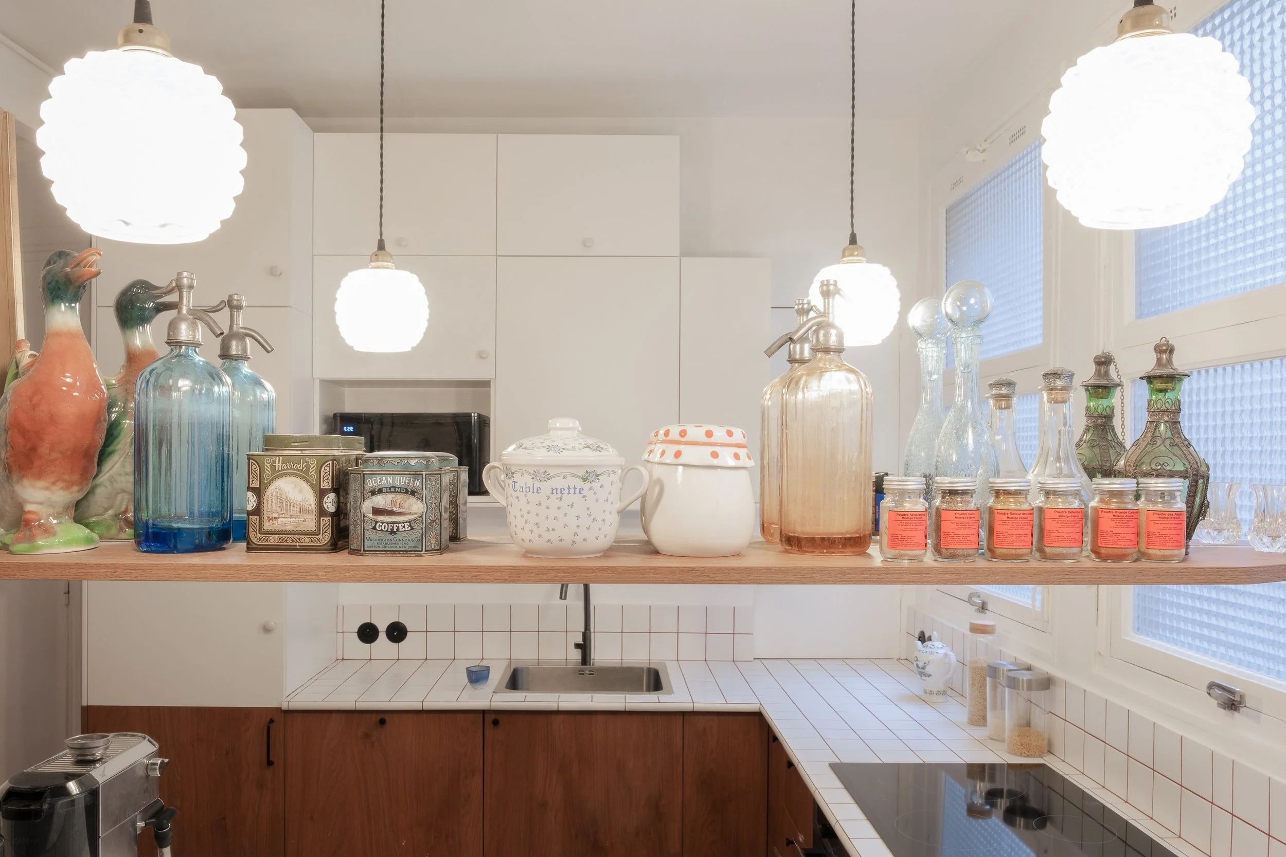 Espace cuisine — rénovation appartement 100 m² Magenta Paris, architecte d'intérieur Studio Emsé